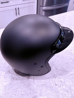 HJC IS-5 Open Face Motorcycle Helmet – 2XL – DOT – With Visor – Clean